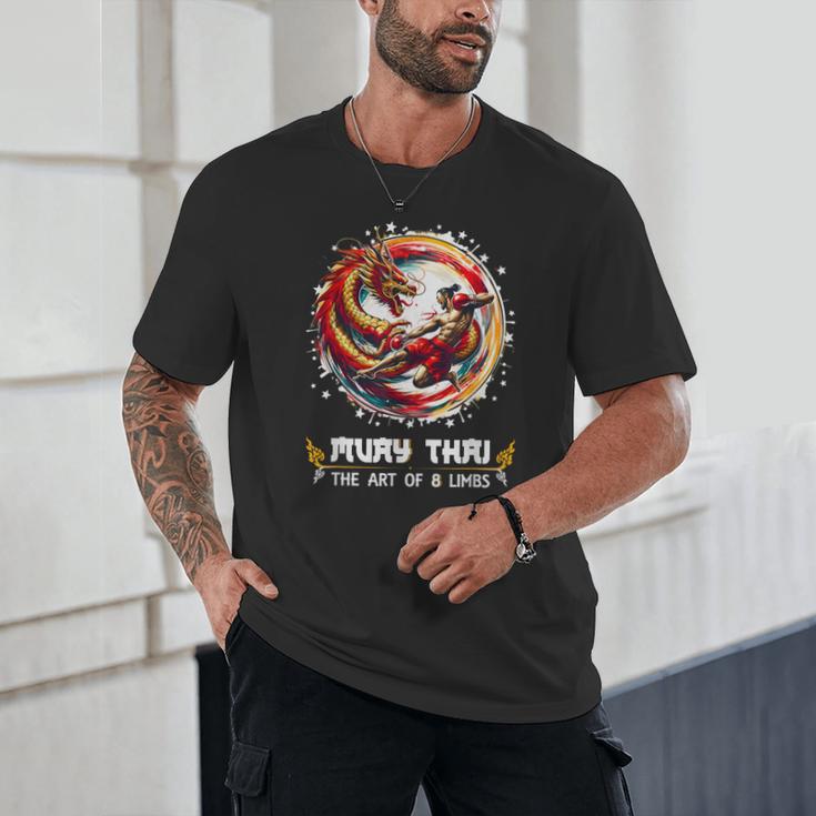MMA Thai Boxing Art Of Eight Limbs Combat Muay Thai Unisex T-Shirt MMA Thai Boxing Art Of Eight Limbs Combat Muay Thai Unisex T-Shirt