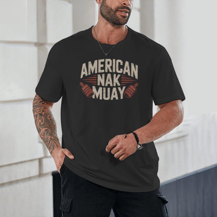 Muay Thai American Nak Fighter Identity Boxing Proud Sport Unisex T-Shirt