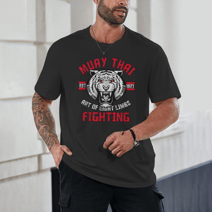 Muay Thai Art Of Eight Limbs Thai Boxing Mixed Martial Art Unisex T-Shirt