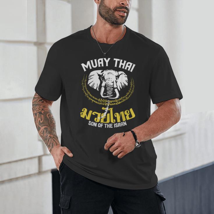 Muay Thai Thai Boxing Elephant Martial Arts T-Shirt Unisex T-Shirt
