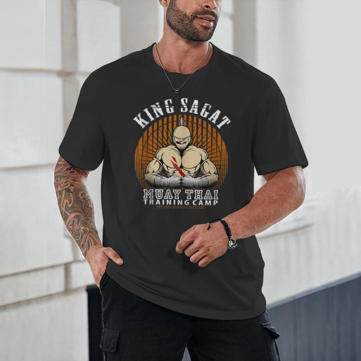 Muay Thai Boxing Training Gym Sagat Training Camp Unisex T-Shirt Muay Thai Boxing Training Gym Sagat Training Camp Unisex T-Shirt