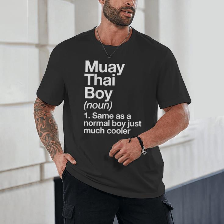 Muay Thai Boy Definition Martial Arts Sports Unisex T-Shirt Muay Thai Boy Definition Martial Arts Sports Unisex T-Shirt