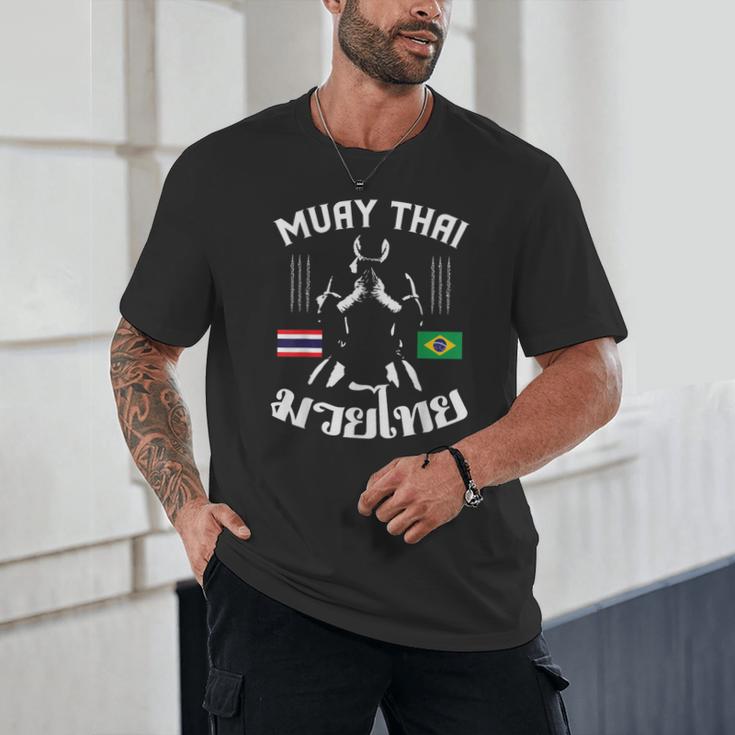 Muay Thai Brazil Brazilian Martial Arts Thai Unisex T-Shirt Muay Thai Brazil Brazilian Martial Arts Thai Unisex T-Shirt