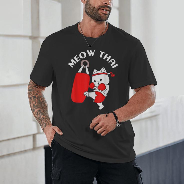 Muay Thai Cat Meow Thai Unisex T-Shirt Muay Thai Cat Meow Thai Unisex T-Shirt