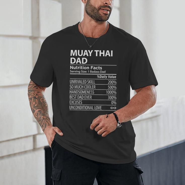 Muay Thai Dad Nutrition Facts Muay Thai Dad Unisex T-Shirt Muay Thai Dad Nutrition Facts Muay Thai Dad Unisex T-Shirt