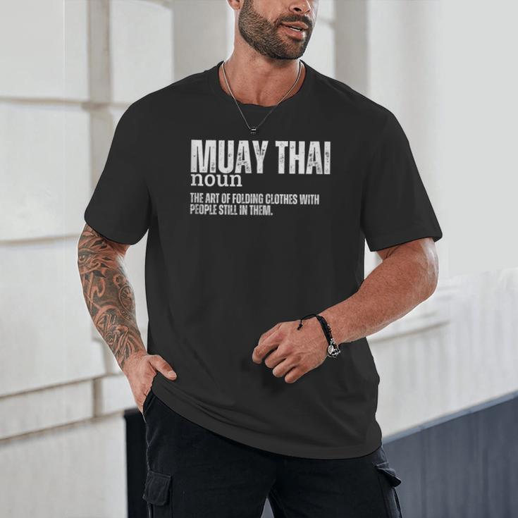 Muay Thai Definition Muay Thai Unisex T-Shirt Muay Thai Definition Muay Thai Unisex T-Shirt