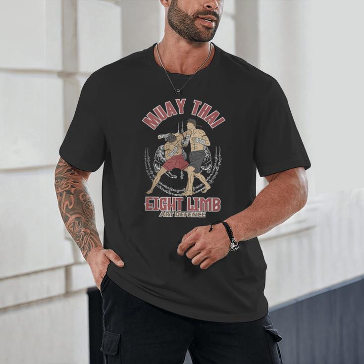 Muay Thai Eight Limb Art Defence Unisex T-Shirt