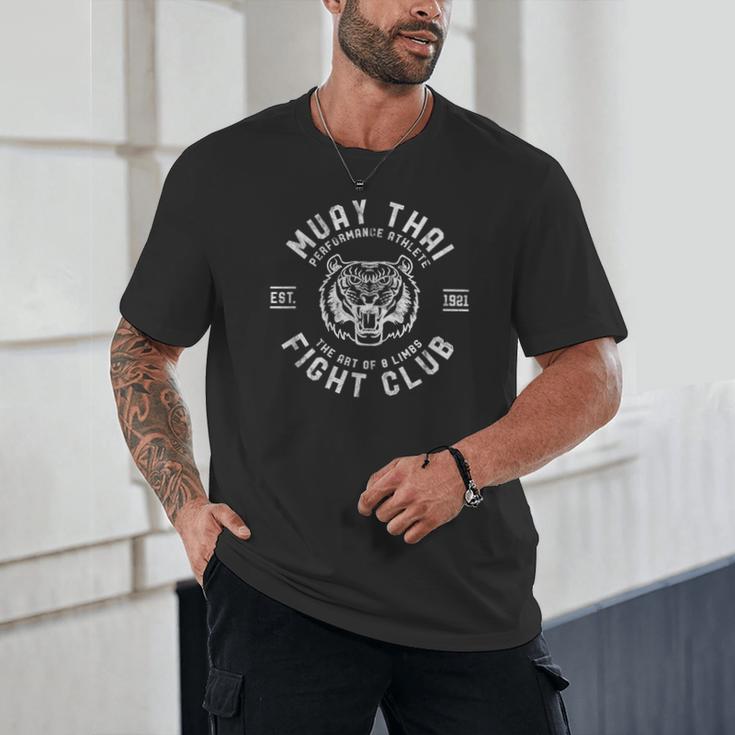 Muay Thai Fight Club Tiger Kick Boxing Shirt Unisex T-Shirt