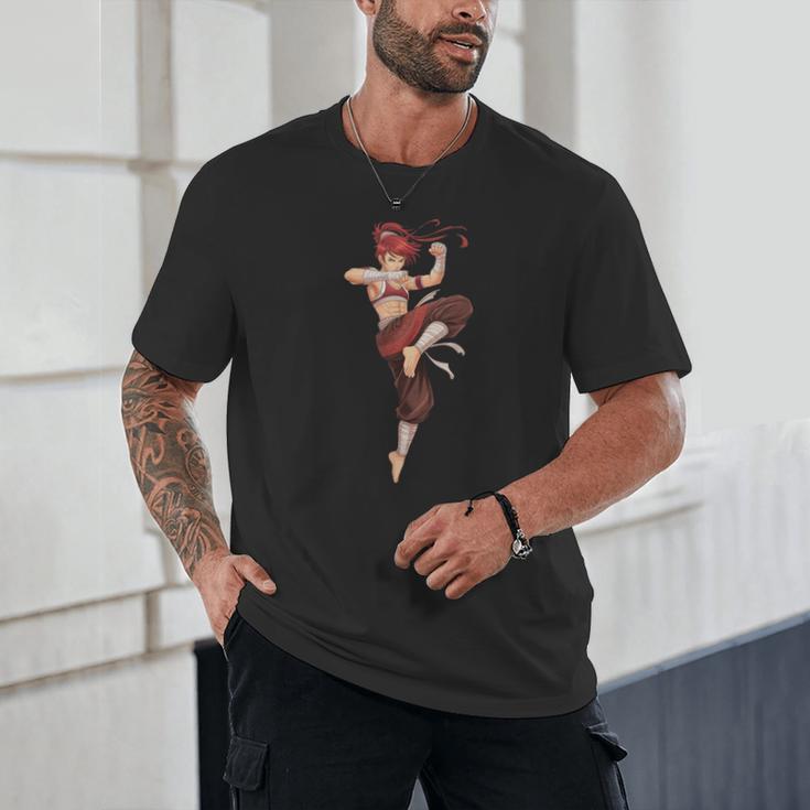 Muay Thai Girl Anime Japan Thaiboxer Kickboxing Muay Thai Unisex T-Shirt Muay Thai Girl Anime Japan Thaiboxer Kickboxing Muay Thai Unisex T-Shirt