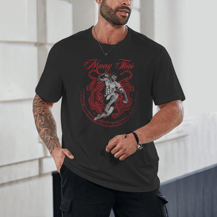 Muay Thai Kickboxing Martial Art Fighter Thai Boxing Unisex T-Shirt Muay Thai Kickboxing Martial Art Fighter Thai Boxing Unisex T-Shirt