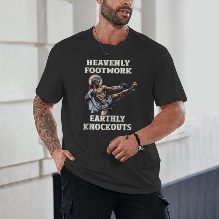 Muay Thai Lord Jesus Kickboxing Christian Unisex T-Shirt
