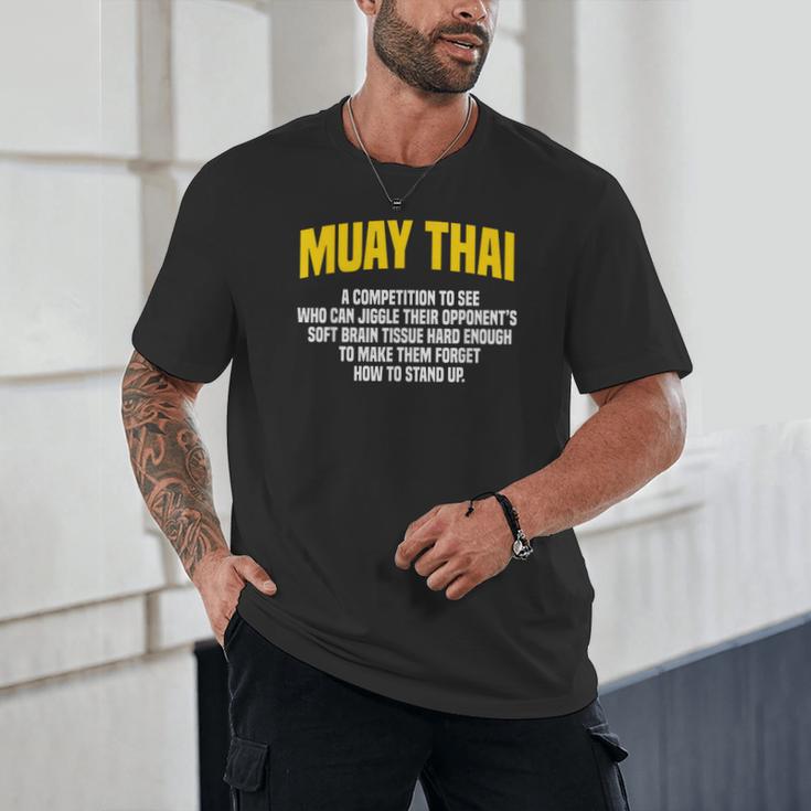 Muay Thai Martial Arts Combat Sports Unisex T-Shirt Muay Thai Martial Arts Combat Sports Unisex T-Shirt