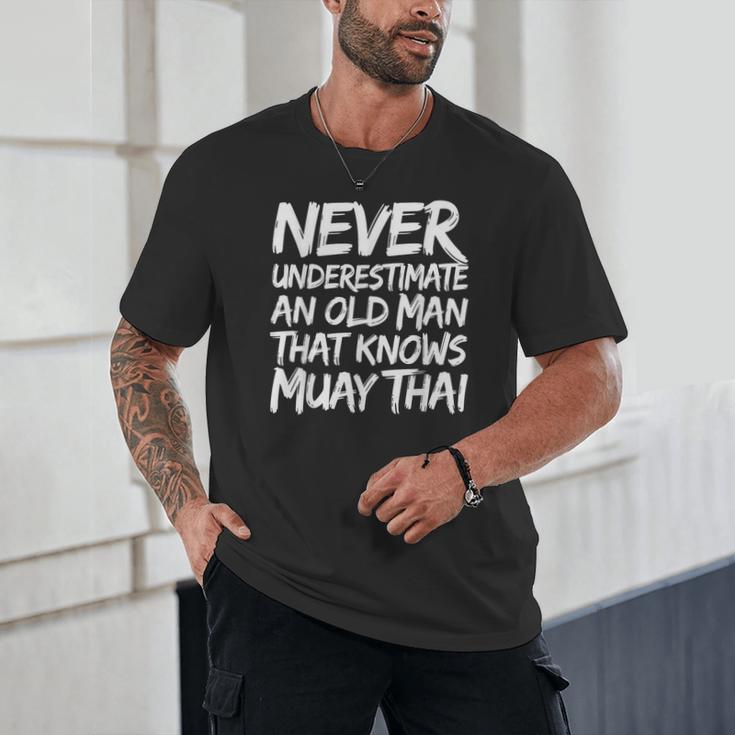 Muay Thai For Men Boys Dad Mixed Martial Arts Unisex T-Shirt