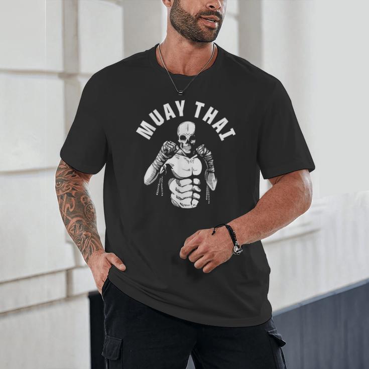 Muay Thai Skeleton Fighter MMA Club Coach Martial Arts Fight Unisex T-Shirt Muay Thai Skeleton Fighter MMA Club Coach Martial Arts Fight Unisex T-Shirt