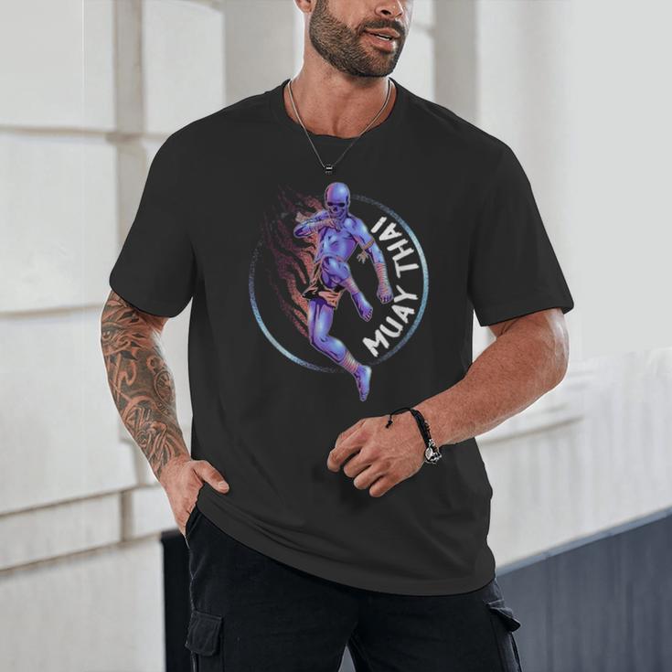 Muay Thai Skeleton Unisex T-Shirt Muay Thai Skeleton Unisex T-Shirt