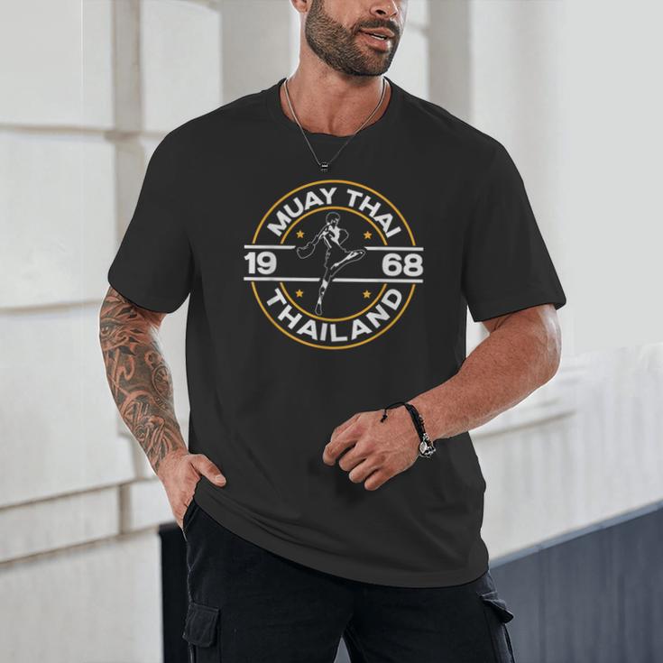 Muay Thai Thailand Fighter Fighting Combat 1969 Thai Boxing Unisex T-Shirt