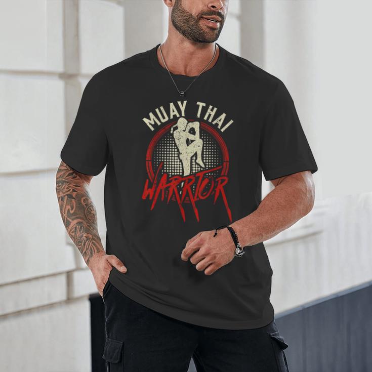 Muay Thai Warrior Fighter Boxing Martial Arts Hobby Unisex T-Shirt