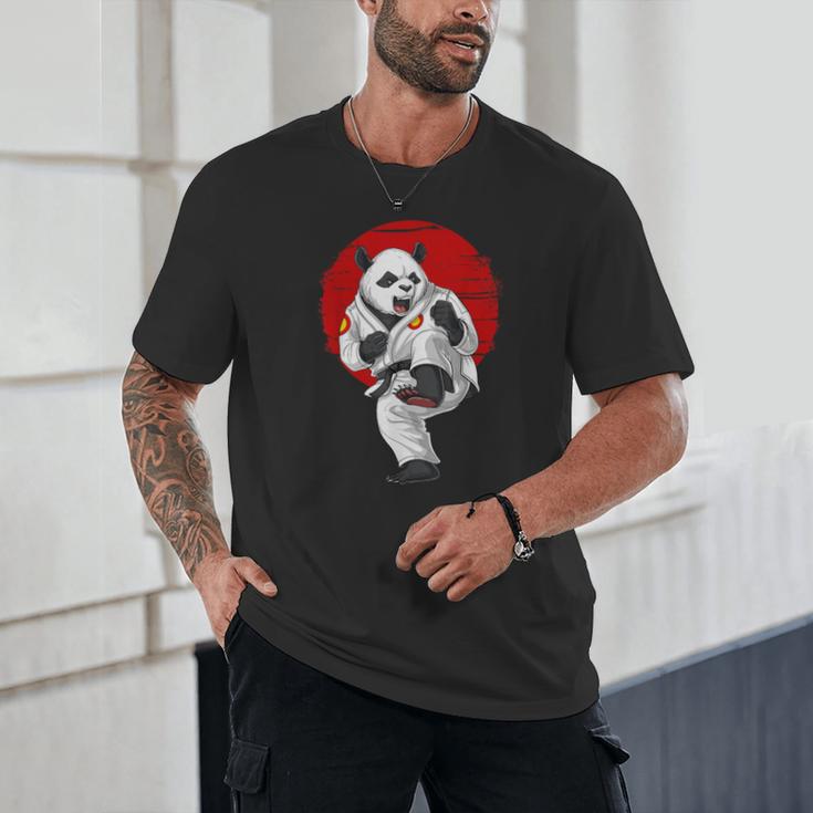 Panda Bear Karate Kickboxing Muay Thai Martial Arts Unisex T-Shirt Panda Bear Karate Kickboxing Muay Thai Martial Arts Unisex T-Shirt