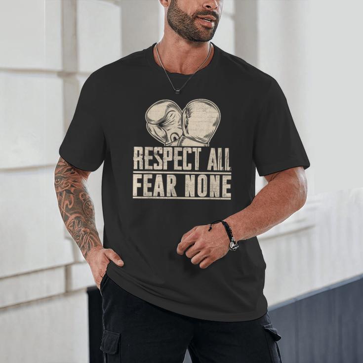 Respect All Fear None Muay Thai Unisex T-Shirt Respect All Fear None Muay Thai Unisex T-Shirt