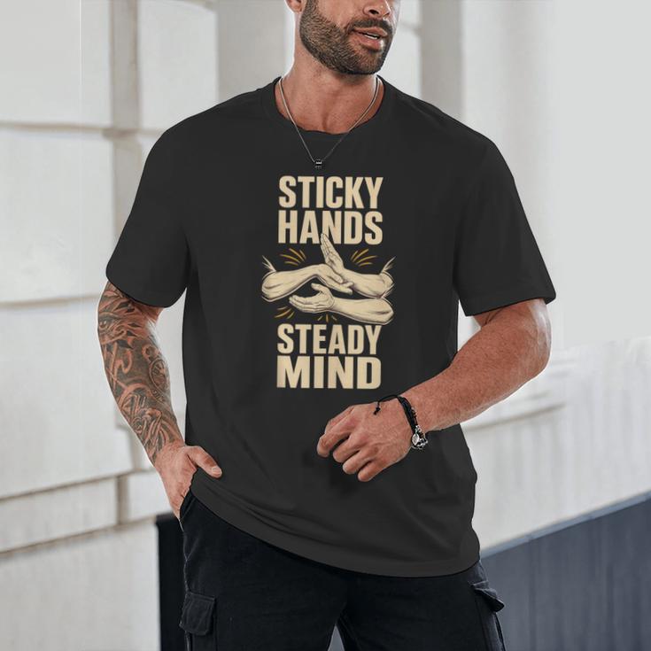 Sticky Hands Steady Mind Muay Thai Boxing Sleeveless Unisex T-Shirt Sticky Hands Steady Mind Muay Thai Boxing Sleeveless Unisex T-Shirt