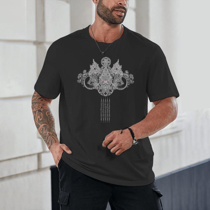 Thai Sak Yant Tattoo Muay Thai Art Unisex T-Shirt