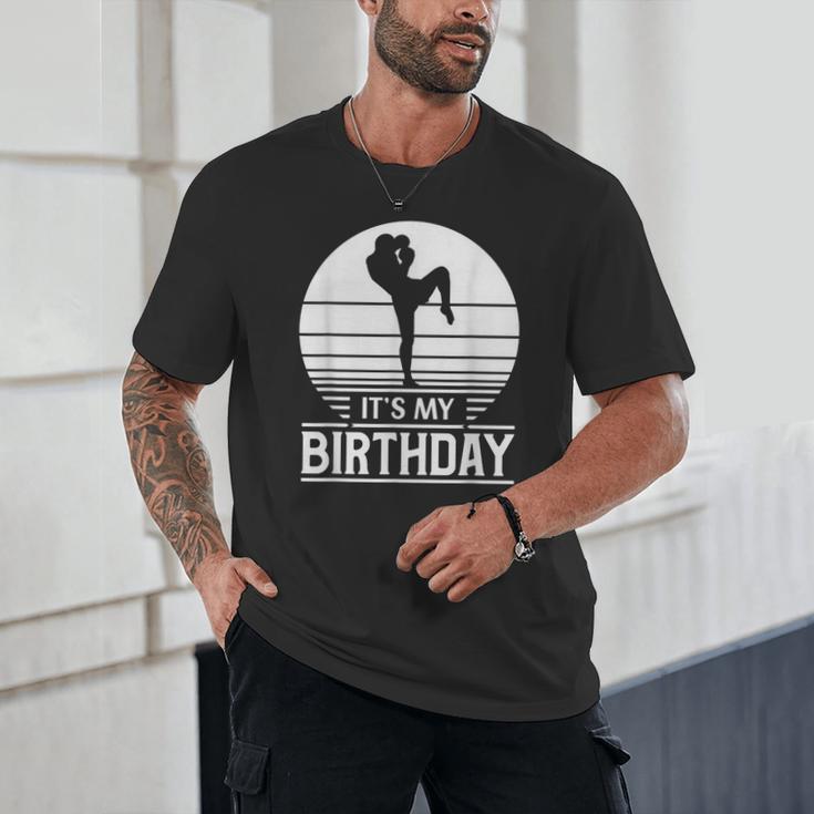 Vintage Birthday Shirt Muay Thai Kickboxer Its My Birthday Unisex T-Shirt Vintage Birthday Shirt Muay Thai Kickboxer Its My Birthday Unisex T-Shirt