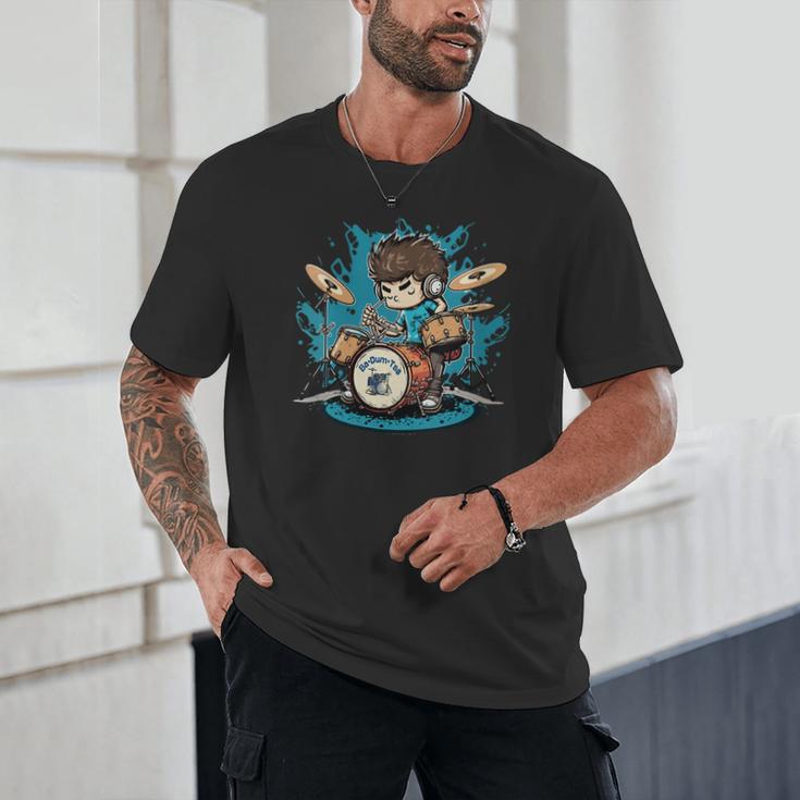 Women's Drum Set Drumming Drummers Drum Kits Music Unisex T-Shirt Women's Drum Set Drumming Drummers Drum Kits Music Unisex T-Shirt