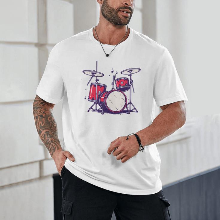 Drum Kit Electronic Drums Sweatshirt Unisex T-Shirt Drum Kit Electronic Drums Sweatshirt Unisex T-Shirt