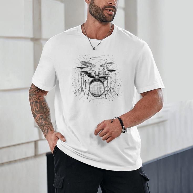 Drum Kit Unisex T-Shirt Drum Kit Unisex T-Shirt