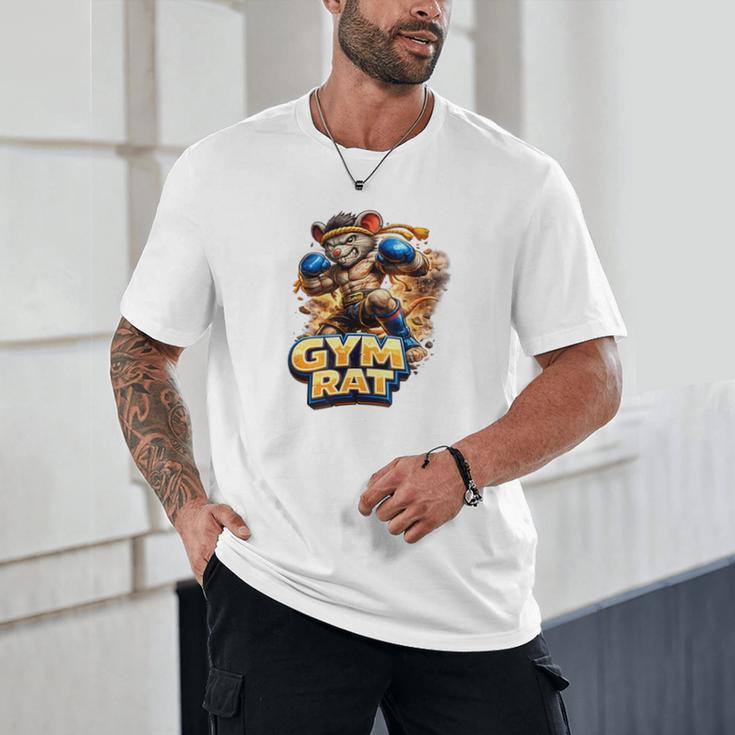 Gym Rat Kickboxing Nak Muay Thai Boxing Fighter Unisex T-Shirt Gym Rat Kickboxing Nak Muay Thai Boxing Fighter Unisex T-Shirt