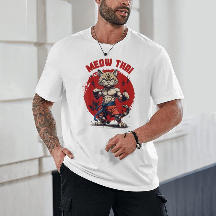 Meow Thai Funny Muay Thai And Cats Lover Unisex T-Shirt Meow Thai Funny Muay Thai And Cats Lover Unisex T-Shirt
