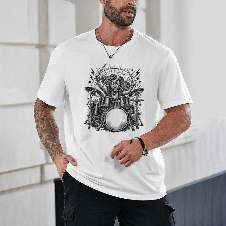 Spaniel Rock Drum Kit Unisex T-Shirt Spaniel Rock Drum Kit Unisex T-Shirt
