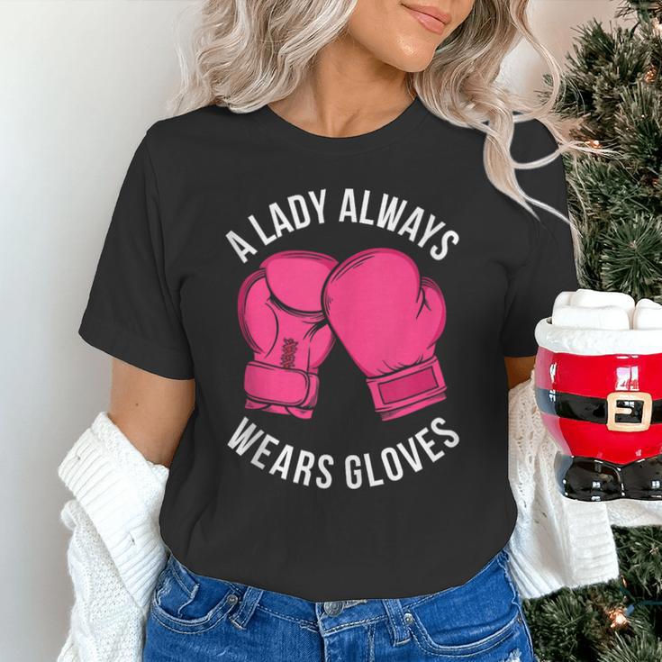 Boxing Gloves Muay Thai Women Girls Muay Thai Unisex T-Shirt Boxing Gloves Muay Thai Women Girls Muay Thai Unisex T-Shirt
