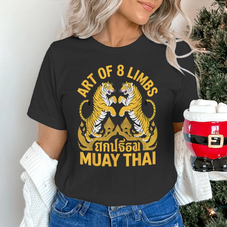 Cute Muay Thai Art For Men Women Kids Muay Thai Lovers Unisex T-Shirt