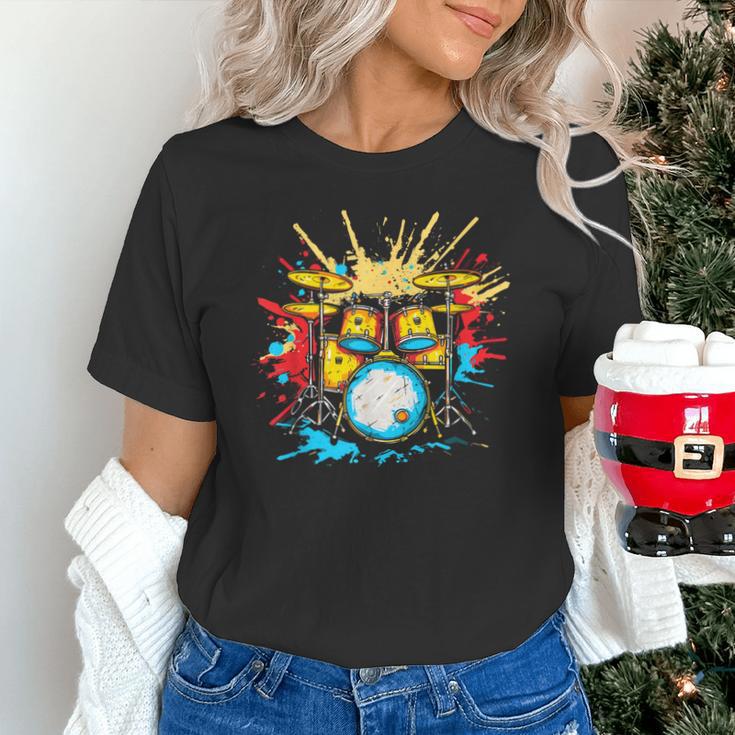 Drum Kit Steamwave Music Band Unisex T-Shirt Drum Kit Steamwave Music Band Unisex T-Shirt