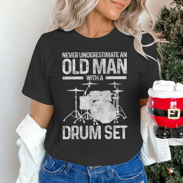 Drummer Drum Kit Vintage Drummer Unisex T-Shirt Drummer Drum Kit Vintage Drummer Unisex T-Shirt