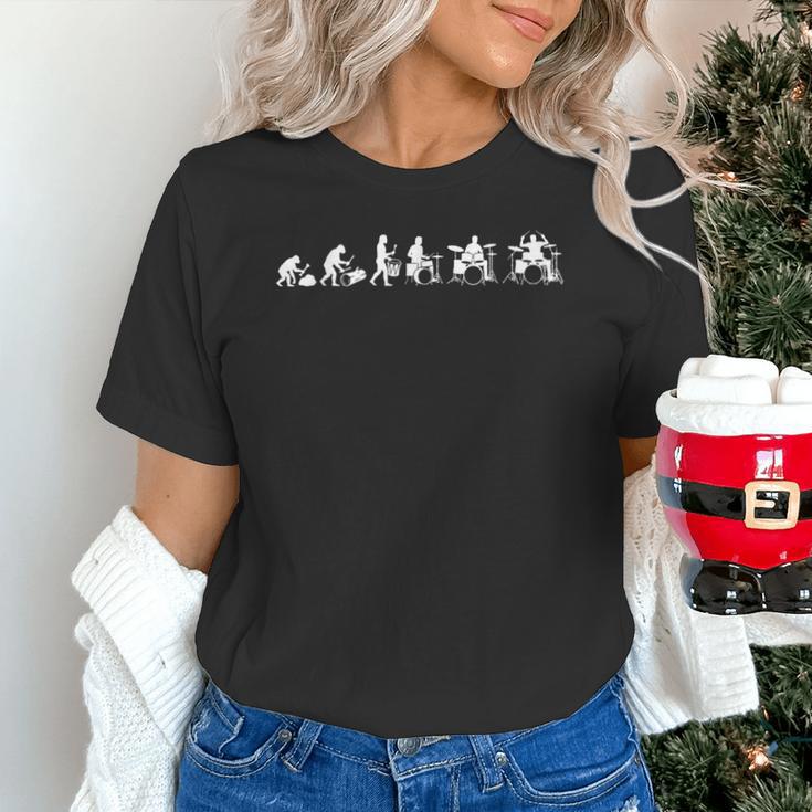 Drummer Evolution Drum Kit Unisex T-Shirt Drummer Evolution Drum Kit Unisex T-Shirt