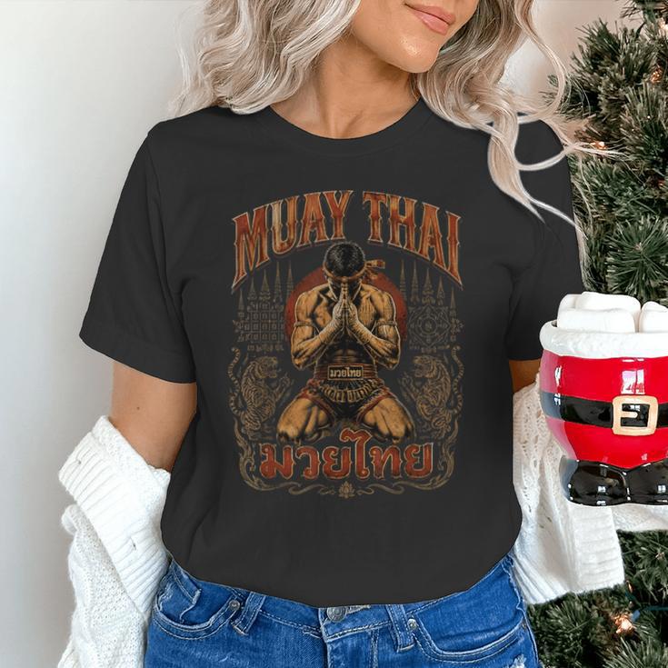 Faded Muay Thai Fighter Nak Muay Thailand Boxing Unisex T-Shirt Faded Muay Thai Fighter Nak Muay Thailand Boxing Unisex T-Shirt