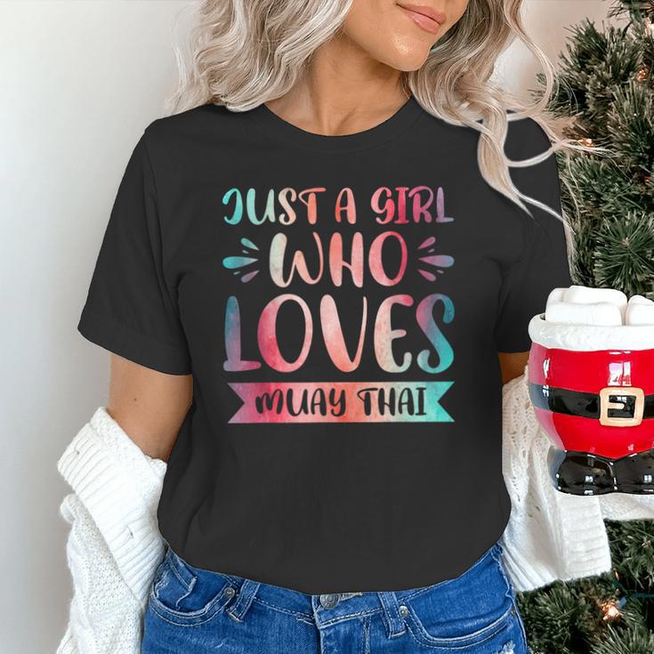 Just a Girl Who Loves Muay Thai Unisex T-Shirt