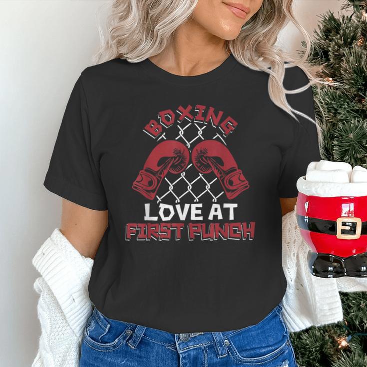 Love At First Punch Professional Boxer Muay Thai Boxing Unisex T-Shirt
