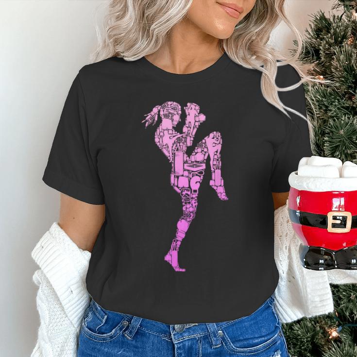 Muay Thai Thai Boxing Women Girls Children Unisex T-Shirt Muay Thai Thai Boxing Women Girls Children Unisex T-Shirt