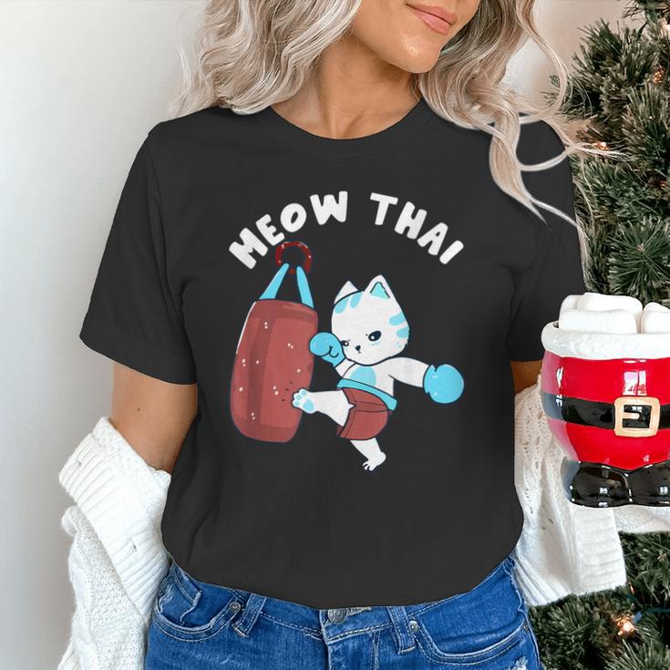 Muay Thai Cat Meow Thai Punch Bag Martial Arts Unisex T-Shirt Muay Thai Cat Meow Thai Punch Bag Martial Arts Unisex T-Shirt