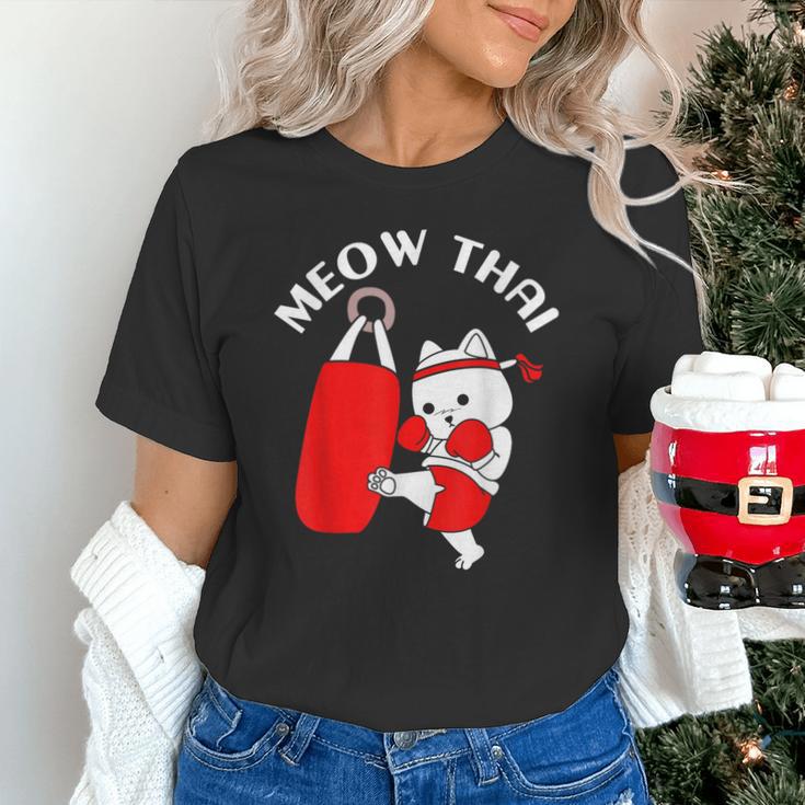 Muay Thai Cat Meow Thai Unisex T-Shirt Muay Thai Cat Meow Thai Unisex T-Shirt