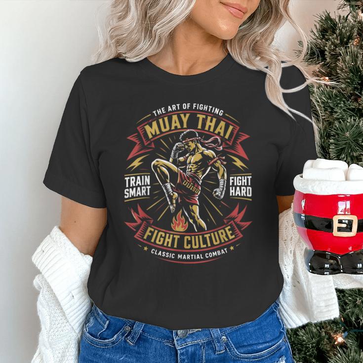 Muay Thai Fighter Training Thai Boxing Coach Unisex T-Shirt