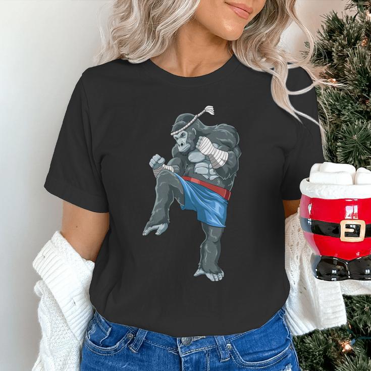 Muay Thai Gorilla Thai Boxing Unisex T-Shirt