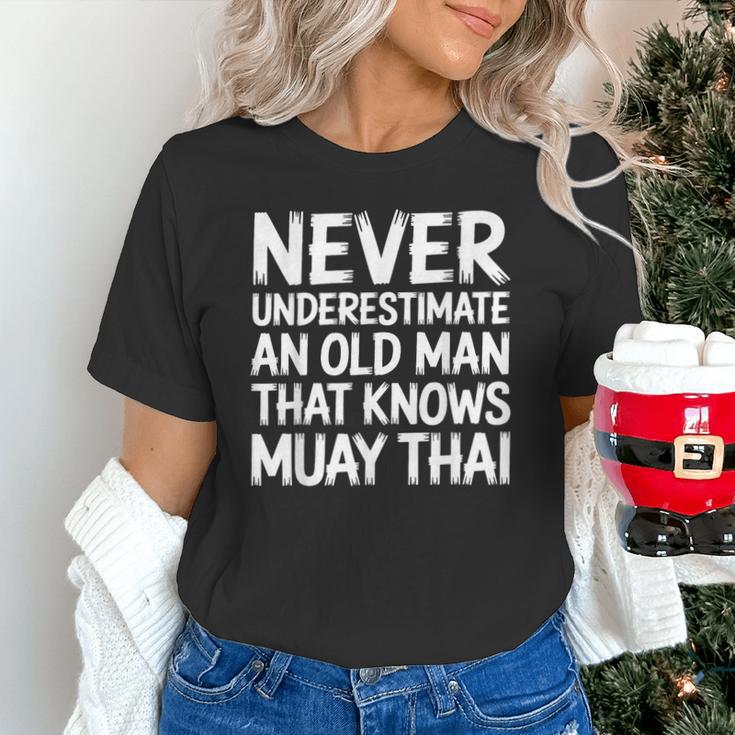 Muay Thai For Grandpa Men Mixed Martial Arts Unisex T-Shirt