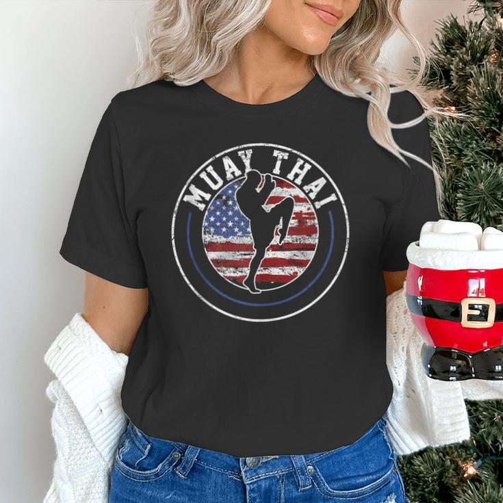 Muay Thai Kickboxing Vintage Unisex T-Shirt