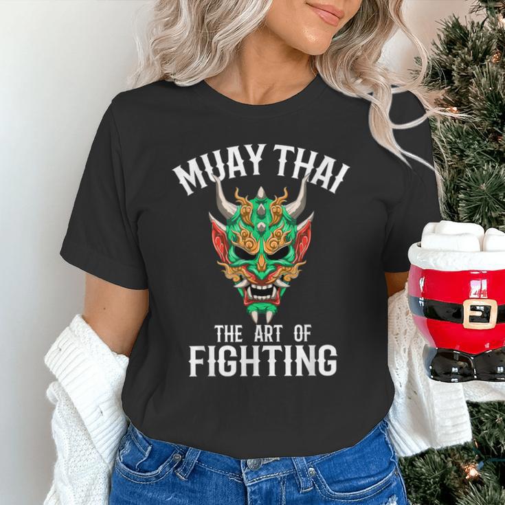 Muay Thai Oni Mask Thai Boxing And Kickboxing Unisex T-Shirt Muay Thai Oni Mask Thai Boxing And Kickboxing Unisex T-Shirt