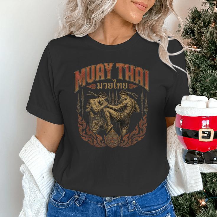 Muay Thai Vintage Thai Boxing Warrior Art Of 8 Limbs Unisex T-Shirt