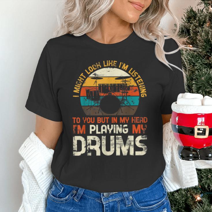 Musician Drummer Music Lover Drum Kit Unisex T-Shirt Musician Drummer Music Lover Drum Kit Unisex T-Shirt